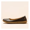 Image de El Naturalista pour femme. 253002010005_001 Ballerines en cuir N5300 Coral noir (40), Plat, 1 à 3 cm, Aucun, Casuel