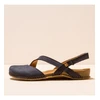 Image de El Naturalista pour femme. 2581311NF005_0B0 Sandales en cuir N5813 Panglao bleu (37), Plat, 1 à 3 cm