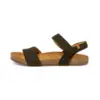Image de El Naturalista unisex. 257901222005_0G3 Sandales en cuir N5790 Balance vert (36), Plat, 1 à 3 cm, Velcro, Casuel