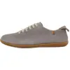 Image de El Naturalista pour homme. 2N2968500005_0B0 Baskets en cuir N296 Traveller bleu grisâtre (37), Plat, Lacets, Casuel