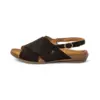 Image de El Naturalista pour femme. 255581101005_001 Sandales en cuir N5558 Wakataua noir (36), Plat, Boucle, Casuel