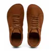Image de El Naturalista pour femme. 256711123005_023 Chaussures en cuir marron N5671 Bare (36), Plat, Lacets, Casuel
