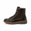 Image de El Naturalista pour femme. 255724010005_001 Bottines en cuir N5572 Volcano noir (38), Plat, Fermeture éclair, Casuel