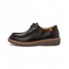 Image de El Naturalista pour femme. 255841101005_001 Chaussures en cuir N5584 noir (36), Plat, Lacets, Casuel