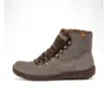 Image de El Naturalista pour femme. 254561110005_039 Bottines en cuir N5456 gris (40), Plat, Lacets, Casuel