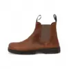 Image de El Naturalista unisex. 252621156005_012 Bottines en cuir N5262 Nomada marron (39), Plat, Aucun, Casuel