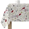 Image de BELUM Nappe de Noël | Nappe Anti-Taches Table Rectangulaire Résiné | Nappe en résine (Tacte plastifié) | Nappe de Table | Nappe de Table Maison (140 x 140 cm)