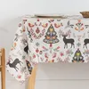 Image de BELUM Nappe de Noël | Nappe Anti-Taches Table Rectangulaire Résiné | Nappe Résinée (Tacte plastifié) | Nappe de Table | Nappe de Table Maison (250 x 140 cm)