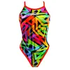 Image de Turbo Neon Fluo Maillot de bain 1 pièce Femme, yellow