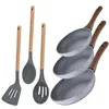 Image de San Ignacio PK2028 3 poêles Ø22 Ø26 et Ø28 + set outils, Daimiel, aluminium forgé, induction