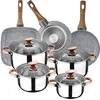 Image de San Ignacio P. Nona Batterie de cuisine 8 pcs avec 2 poêles à frire et Gril Daimiel