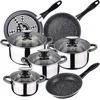 Image de San Ignacio Dina Batterie de cuisine 8 pcs et 3 poêles à frire 18,20,24cm Magefesa K2
