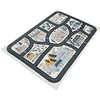 Image de Tapis en polyester estampillé 100 x 200 cm