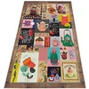 Image de Tapis en polyester estampillé 100 x 200 cm