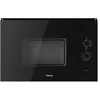 Image de TEKA MLEG 820 BIS FI - Micro-ondes encastrable avec barbecue, capacité 20 l, 3 fonctions de cuisson, sortie 800 W, 8 menus, intérieur en acier inoxydable, écran électronique, blanc, noir cristal