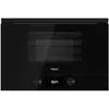 Image de TEKA ML 8220 BIS L Micro-ondes encastrable avec grill, capacité 22 l, 5 niveaux de puissance, sortie 850 W, 9 menus, intérieur céramique, 2 télécommandes d'affichage, verre noir