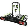Image de GO BIKER Ranger Porte-vélos pour 3 vélos - Attelage - Supporte 15kg par Rail - Châssis Acier/Aluminium - Bras Ajustables - Double Système de Sécurité