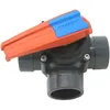 Image de Cepex 15765 Ø50-63 3-way Rotary Disc Valve Female/male Solvent Socket Epdm O-rings Sillicone Gasket One Size