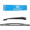 Image de Metalcaucho Essuie-glace arrière 68318 arrière Balai essui-glace avec lame d'aiguille intégrée 405mm Compatible avec HONDA INSIGHT ZE