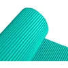 Image de Tapis de protection avec base antidérapante et coussinet multifonction | Base tiroirs cuisine vaisselle évier armoires | 100 % PVC hygiénique | Largeur 65 cm - Bleu turquoise