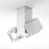 Image de Milan Iluminación Milan Dau Spot plafonnier à trois lampes aluminium