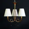Image de Mantra Iluminación Suspension en tissu Paola à 3 lampes