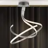 Image de Mantra Iluminación Suspension LED Nur au design courbé