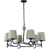 Image de Lustre design espagnole six lampes Argi - 82 cm
