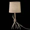 Image de Mantra Iluminación Lampe à poser Sabina avec abat-jour en tissu