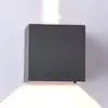 Image de Mantra Iluminación Applique d'extérieur LED Davos angulaire, on/off, gris foncé