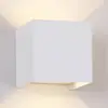 Image de Mantra Iluminación Applique d'extérieur LED Davos angulaire, on/off, blanc