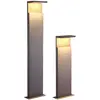 Image de Mantra Iluminación Borne lumineuse LED Ruka avec élément en bois, 100 cm