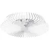 Image de Mantra Iluminación. Modèle HIMALAYA Ventilateur et plafonnier de 63 cm de diamètre blanc Source lumineuse LED 70 W 2700 K-5000 K 4900 lm Ventilateur 35 W