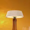 Image de Mantra Iluminación Lampe de table LED Relax, blanc, repose-bouteille, lampe à rechargeable