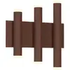 Image de Mantra Iluminación Applique murale LED Cala, corten, aluminium, 6 sorties de lumière