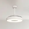 Image de Mantra Iluminación Ventilateur de plafond LED Coin, blanc, moteur à courant continu, silencieux, Ø