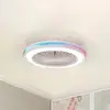 Image de Mantra Iluminación Ventilateur de plafond LED pour gamers, blanc, courant continu, silencieux, Ø