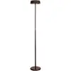 Image de Mantra Iluminación Lampadaire LED Noa II, Touchdimmer, acier, noir
