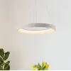 Image de Mantra Iluminación Suspension LED Niseko II, télécommande, Ø 38 cm, blanc
