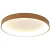 Image de Mantra Iluminación Plafonnier LED Niseko II CCT télécommande Ø78cm couleur bois