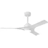 Image de Mantra Iluminación Ventilateur de plafond LED, modèle Thai, blanc, moteur à courant continu,