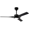 Image de Mantra Iluminación Thai Ventilateur de plafond Noir LED 30 W