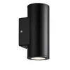 Image de Appliquer Yopol Black Ip54 Outdoor Cylindrical FABRILAMP