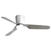 Image de VENTILATEUR KOCHI DC moteur, LED 18W couleur nickel, 132 cm avec FABRILAMP