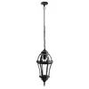 Image de Lampe Pendentif en aluminium Becrux fini noir Ip44 FABRILAMP