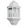 Image de Aplique Exterior Aluminio Shaula 2xe27 Blanco Ip44 38,5x22x12,5 Cm