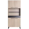 Image de Buffet 4 portes+1 tiroir JENNI coloris ch ne clair