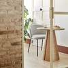Image de Teulat - Table d'appoint haute Cep naturelle - 65x65x75cm OS