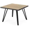 Image de CONCEPT1 Sindi chene noir 60 x 60 x 45cm SINDI-60-CHENEN
