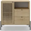 Image de CONCEPT1 Inca 1P1N2T chene 84 x 40 x h80,5cm INCA-1P1N2T-CHENE